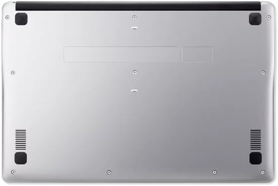 acer Chromebook 315, 15.6' FHD Display Laptop, Intel Celeron N4500, 4GB RAM, 64GB eMMC, Webcam, Chrome OS, Pure Silver, Protective Sleeve Included, TWE 64GB SD Card