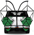 Trailer Hitch Stand and 2 Ripstop Nylon AIR LITE Chairs (Kelly Green)