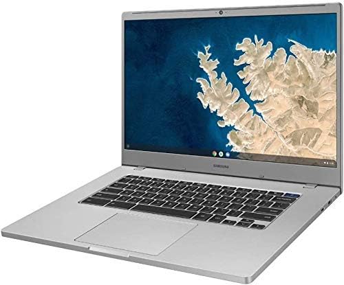 Samsung XE350XBA-K05US Chromebook 4 + Chrome OS 15.6' Full HD Intel Celeron Processor N4000 4GB RAM 128GB SSD, Platinum Titan