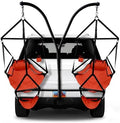 Trailer Hitch Stand and 2 Ripstop Nylon AIR LITE Chairs (Orange)