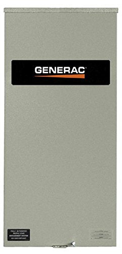 Generac 400-Amp Generator Transfer Switch, Automatic Smart Transfer Switch with Load Management, 120/240V Single Phase, NEMA 3R Enclosure, AC Shedding Ready