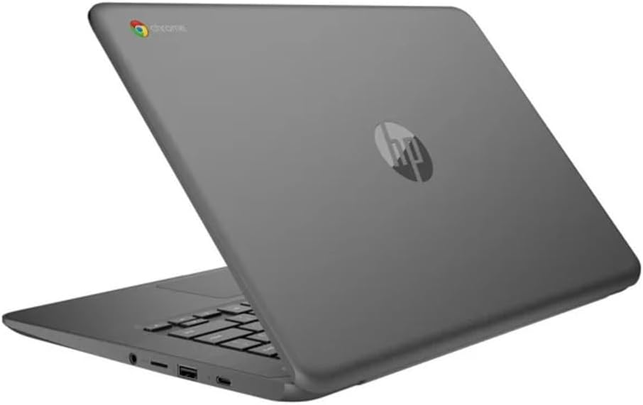 HP 14-inch Chromebook HD Touchscreen Laptop PC (Intel Celeron N3350 up to 2.4GHz, 4GB RAM, 32GB Flash Memory, WiFi, HD Camera, Bluetooth, Up to 10 hrs Battery Life, Chrome OS , Black)