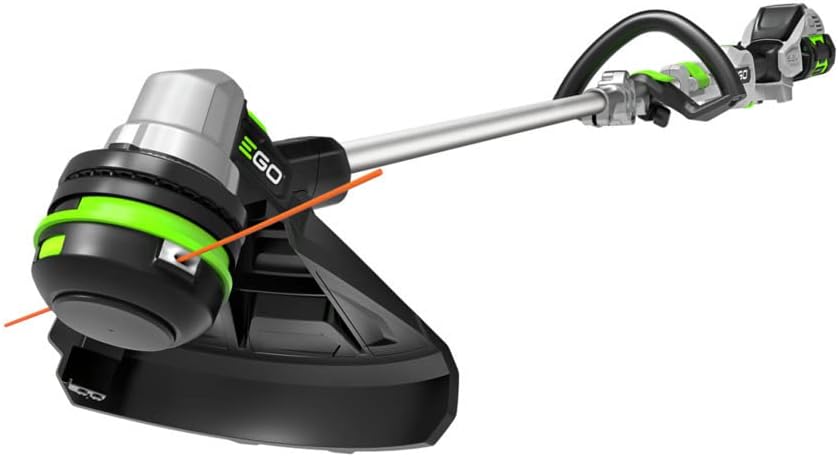 EGO Power+ String Trimmer, Battery Powered, 15' Trimmer for Weeds and Grass with POWERLOAD, Telescopic Aluminum Shaft, Includes 56V 2.5Ah Battery and Charger - ST1511T