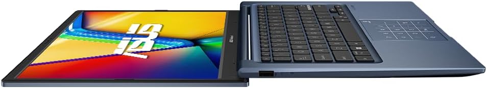 ASUS 2026 Vivobook 14' FHD Laptop 10-Core Intel Core i5-1334U Iris Xe Graphics 16GB DDR4 512GB NVMe SSD USB-C with DP WiFi AC BT Webcam HDMI1.4 Windows 11 Home with RE USB