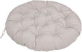 Rocker Chair Pads Thickened Hanging Egg Swing Chair Cushion for Outdoor Patio Garden Swing Chair Light Grey 51' x 51'