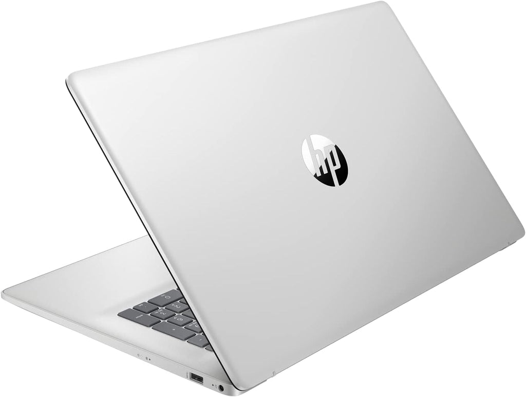 HP 17 Laptop, 17.3' HD+ Display, 11th Gen Intel Core i3-1125G4 Processor, 8GB RAM, 256GB SSD, Wi-Fi, HDMI, Webcam, Windows 11 Home, Silver