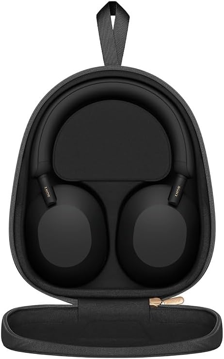 Sony Noise Canceling Wireless Headphones - 30hr Battery Life - Over-Ear Style - Optimized for Alexa and Google Assistant - Built-in mic for Calls - WH-1000XM5B.CE7 - Limited Edition - Charcoal Black