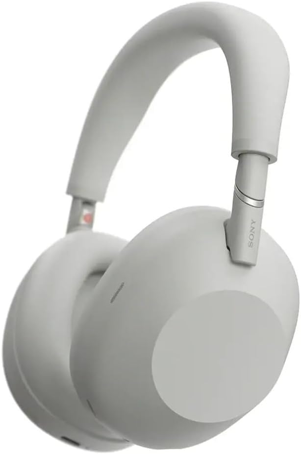 Sony WH-1000XM6 Flagship Noise Cancelling Wireless Over-Ear Headphones, Silver (International Model)