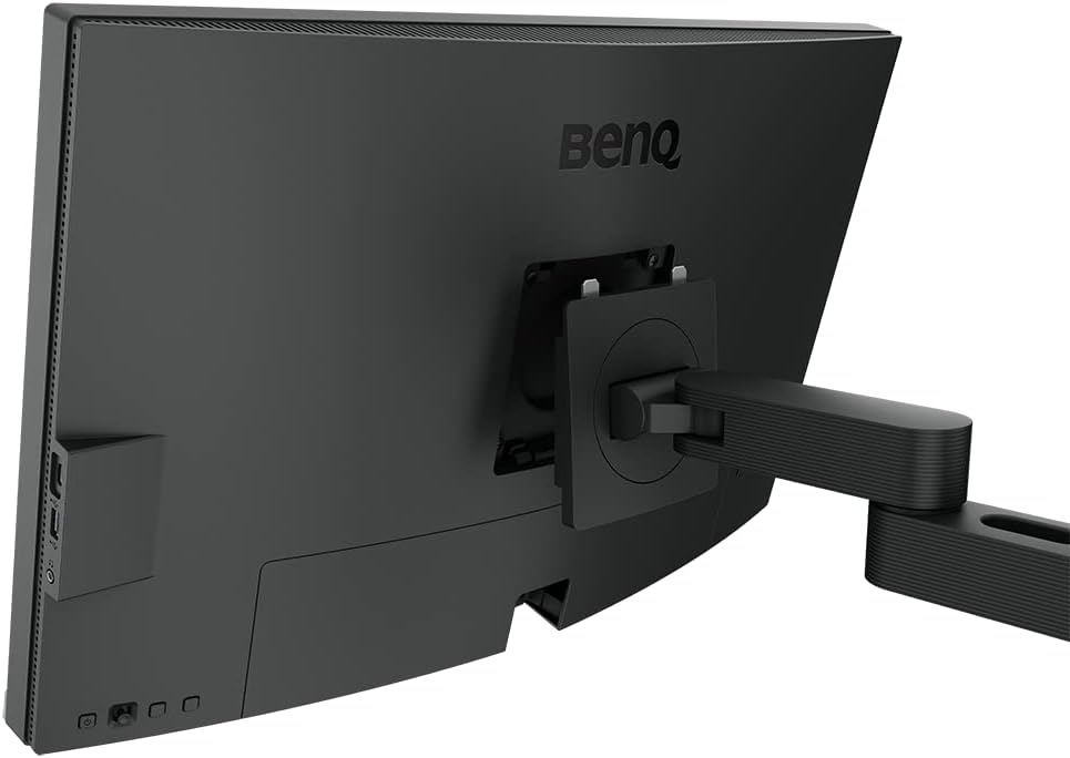 BenQ PD2706UA Ergo Arm Mac-Ready 27' 4K UHD, 95% P3, 99% Rec.709 & sRGB, IPS, Built-in Ergo Arm, ICCSync, Uniformity, Delta E≤3, Factory-Calibrated, AQCOLOR, Pantone, USB-Hub, USB-C (90W)