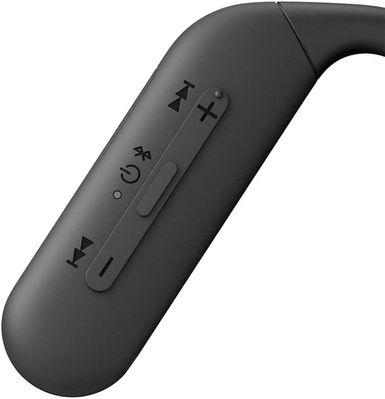 Sony Float Run Open-Ear Bluetooth Wireless Sport Headphones for Running and Exercise with Mic and IPX4 Water Resistance, WIOE610/B