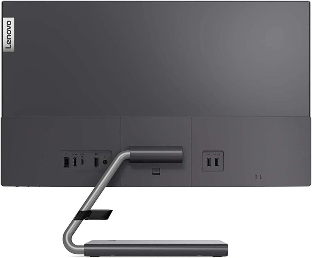Lenovo Q24h-10 23.8-inch QHD (2560 x 1440) USB-C LCD Monitor, LED Backlit, AMD FreeSync, 75Hz, 4ms, 99% sRGB, Speakers, Low Blue Light