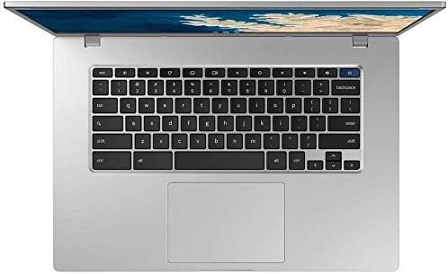 Samsung XE350XBA-K05US Chromebook 4 + Chrome OS 15.6' Full HD Intel Celeron Processor N4000 4GB RAM 128GB SSD, Platinum Titan