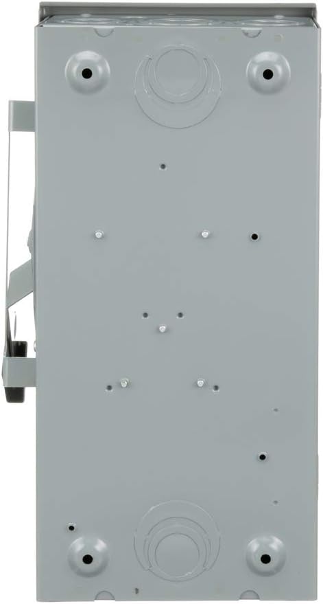 Square D by Schneider Electric Square D - D323N General Duty Safety Switch, Fusible, 100-Amp, 240V, 3-Pole, Indoor, W/Neutral