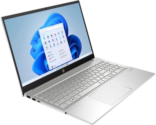 HP Pavilion 15 Laptop, 12th Generation Intel Core i7-1255U Processor, 32 GB RAM, 1 TB SSD, 15.6' Full HD Display, Fingerprint Reader, Wi-Fi & Bluetooth, HD Webcam,Backlit Keyboard,Windows 11 Pro