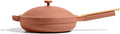 Our Place Large Always Pan | 12.5' Ceramic Pan with Modular Lid & Beechwood Spatula | Patented 10-in-1 Nonstick, Non-Toxic Cookware Made Without PFAS | Induction & Oven-Safe up to 450°F | Spice