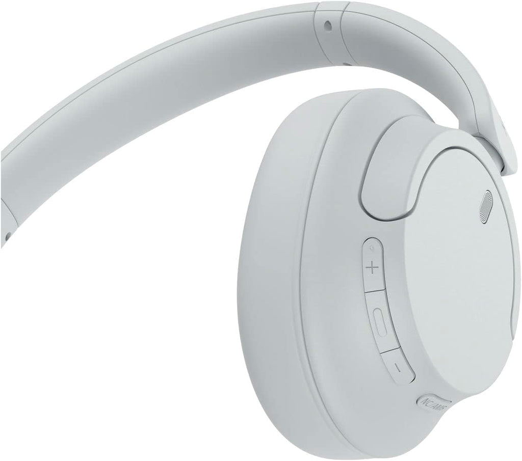 Sony WH-CH720NW Noise Canceling Wireless Bluetooth Headphones - Built-in Microphone - up to 35 Hours Battery Life and Quick Charge - Matte White