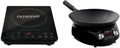 Nuwave Pro Chef Induction Cooktop, Commercial-Grade, Portable, Powerful 1800W, Large 8' Heating Coil & Mosaic Induction Wok, Precise Temp Controls from 100°F to 575°F in 5°F