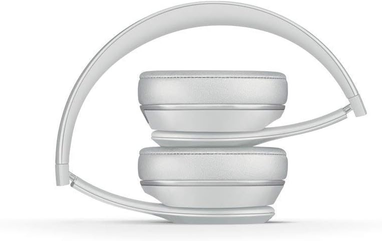 beats Solo3 Wireless On-Ear Headphones Matte Silver - beats by Dr Dre (Renewed)
