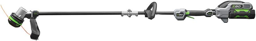 EGO POWER+ String Trimmer, Battery Powered, 15' Trimmer for Weeds and Grass with POWERLOAD and Carbon Fiber Split Shaft, Includes 56V 2.5Ah Battery and Charger - ST1521S