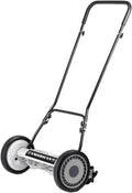 American Lawn Mower Company 1815-18 18-Inch 5-Blade Push Reel Lawn Mower, 18-Inch, 5-Blade, Black