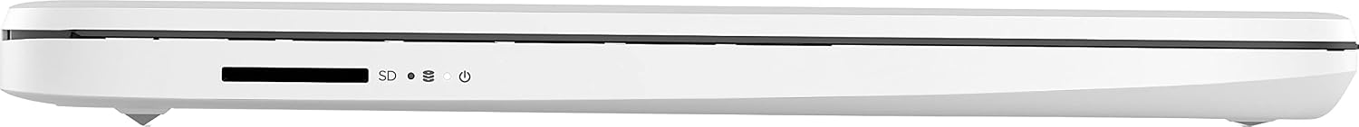 HP 14' Ultral Light Laptop for Students and Business, Intel Quad-Core N4120, 8GB RAM, 128GB Storage(64GB eMMC+64GB Ghost Manta SD Card), 1 Year Office 365, Webcam, HDMI, WiFi, USB-A&C, Win 11 S