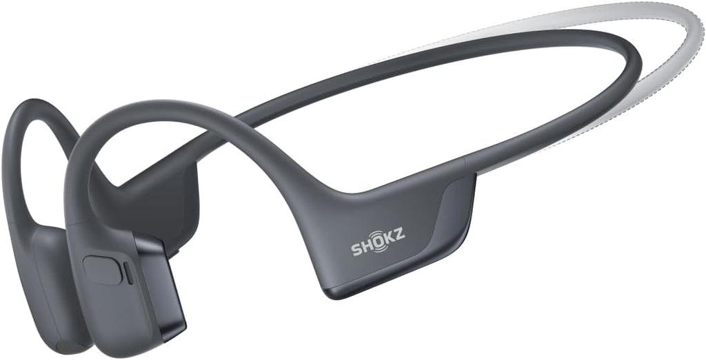 SHOKZ New OpenRun Pro 2 Mini -Open-Ear, Bone Conduction Sport Headphones -with Reflective Strip -Sweat Resistant, Workout Headphones -Secure, Wireless, Comfortable Fit-Deep Bass and Smart Mic App