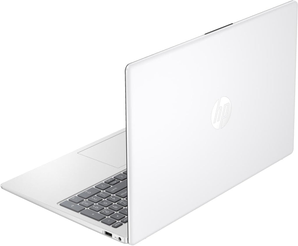 HP 15.6' HD Touchscreen Laptop with Fingerprint Reader, Intel Quad-Core N Processor, 4GB RAM, 128GB SSD Storage, Type-C, HDMI, Backlit Keyboard, SAM, W11 (15-fd - Renewed) Parent (Silver)