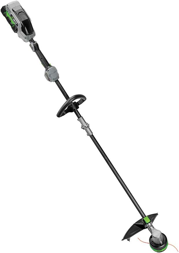 EGO POWER+ String Trimmer, Battery Powered, 15' Trimmer for Weeds and Grass with POWERLOAD and Carbon Fiber Split Shaft, Includes 56V 2.5Ah Battery and Charger - ST1521S