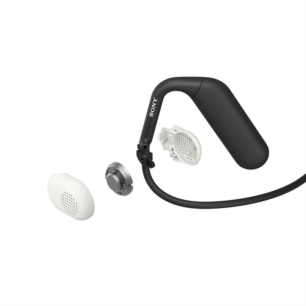Sony Float Run Open-Ear Bluetooth Wireless Sport Headphones for Running and Exercise with Mic and IPX4 Water Resistance, WIOE610/B