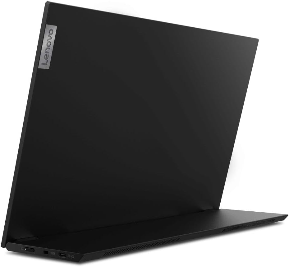 Lenovo ThinkVision M15 15.6' Full HD WLED LCD Monitor - 16:9 - Raven Black