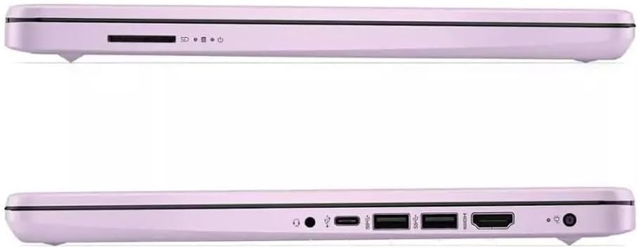 HP 2025 Student Laptop, Intel Processor N150(up to 3.6 GHz), 14 Inch LED Screen,16G RAM, 256GB Storange (128GB UFS+128GB MSD),1 Year Office 365, Windows 11 Home,Honey Lavender,w/YYY Accessories