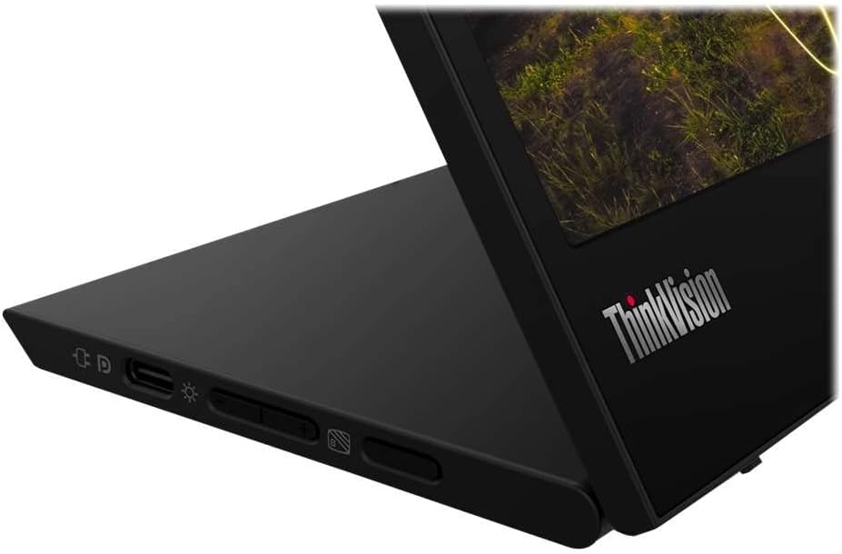 Lenovo ThinkVision M15 15' FHD Mobile Monitor, Black