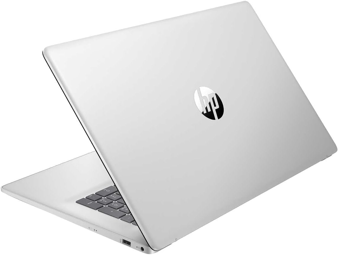 HP 17 Laptop, 17.3' FHD Display, Intel Core i5-1335U,32GB RAM|512GB SSD, Webcam, HDMI, Bluetooth, Type-C, Wi-Fi, Windows 11 Pro, Silver