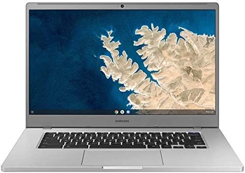 Samsung XE350XBA-K05US Chromebook 4 + Chrome OS 15.6' Full HD Intel Celeron Processor N4000 4GB RAM 128GB SSD, Platinum Titan