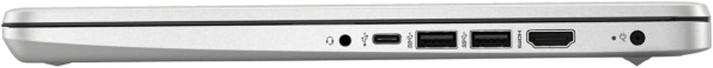 HP 14-Inch HD Laptop, Intel 4-Core CPU, 16GB RAM, 128GB SSD with Portable SSD, Microsoft Office, 1TB Cloud Storage, Webcam, Windows 11, LE Bundle