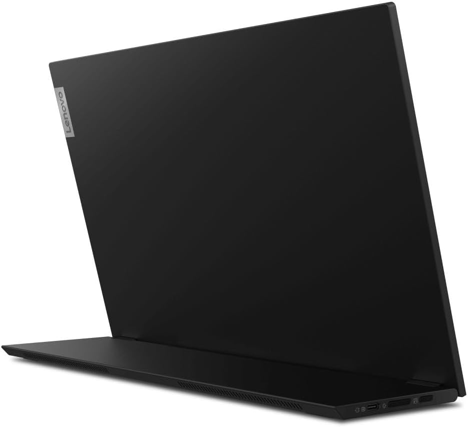 Lenovo ThinkVision M15 15.6' Full HD WLED LCD Monitor - 16:9 - Raven Black