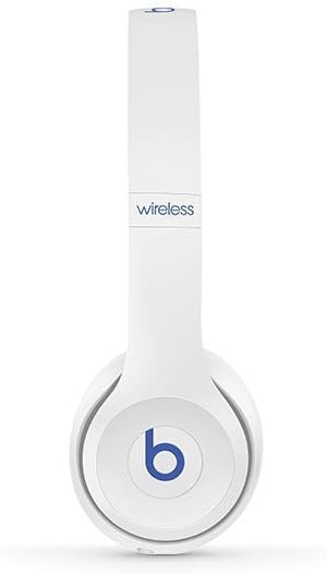 Beats Solo3 Wireless On-Ear Headphones – Beats Club Collection – Club White (Renewed)