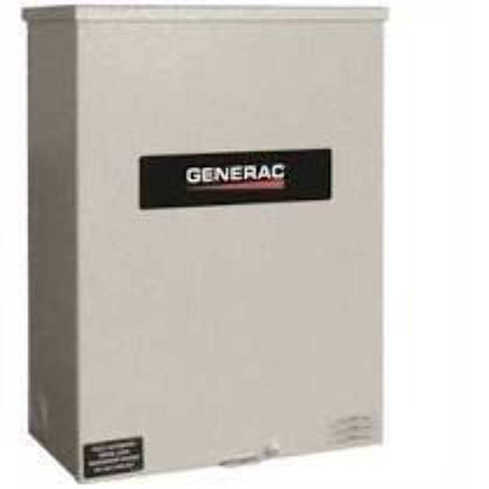 Generac 100-Amp Generator Transfer Switch, Automatic Smart Transfer Switch, 120/240V Single Phase, NEMA 3R Enclosure, Load Management Ready