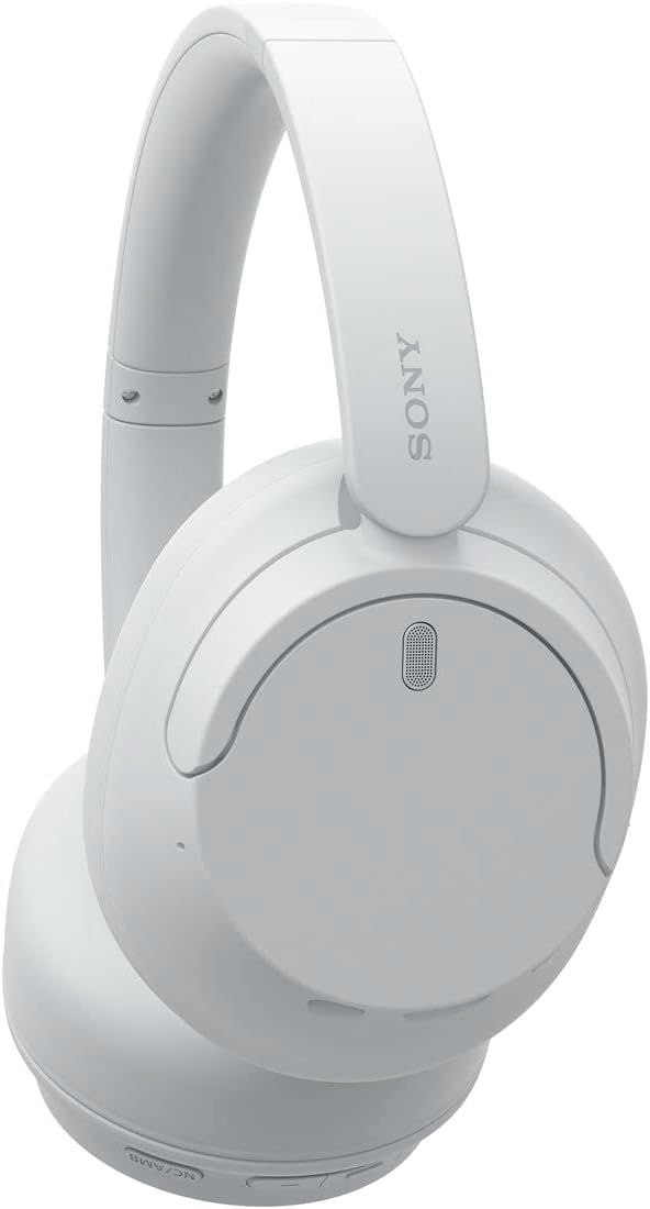 Sony WH-CH720NW Noise Canceling Wireless Bluetooth Headphones - Built-in Microphone - up to 35 Hours Battery Life and Quick Charge - Matte White