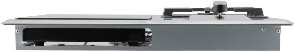 ToughGrade 2 Burner RV Cooktop, 1 x 1600W Induction Burner, 1 x 6500BTU Gas Burner | RV Cooktop | Camper Cooktop