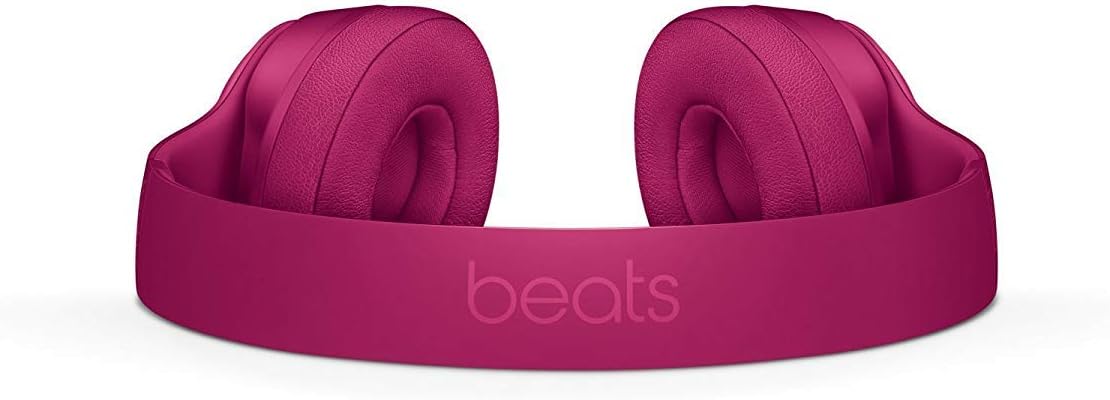 Beats by Dre Solo 3 Wireless On Ear Headphone Neighborhood Collection Brick Red (Renewed)