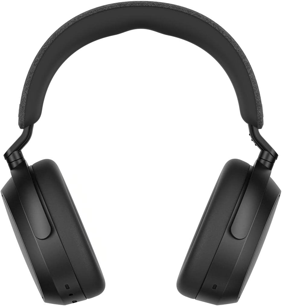 SENNHEISER Momentum 4 Wireless Headphones - Bluetooth Headset for Crystal-Clear Calls with Adaptive Noise Cancellation, 60h Battery Life and Customizable Sound, Black (Renewed)