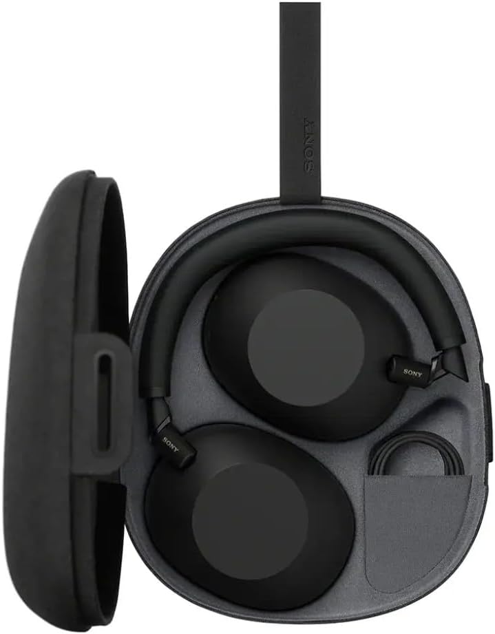 Sony WH-1000XM6 Flagship Noise Cancelling Over-Ear Wireless Bluetooth Headphones, Signature High-Definition Sound, Superior Comfort, Foldable Design, Durable Case, 30 HR Battery, iOS and Android