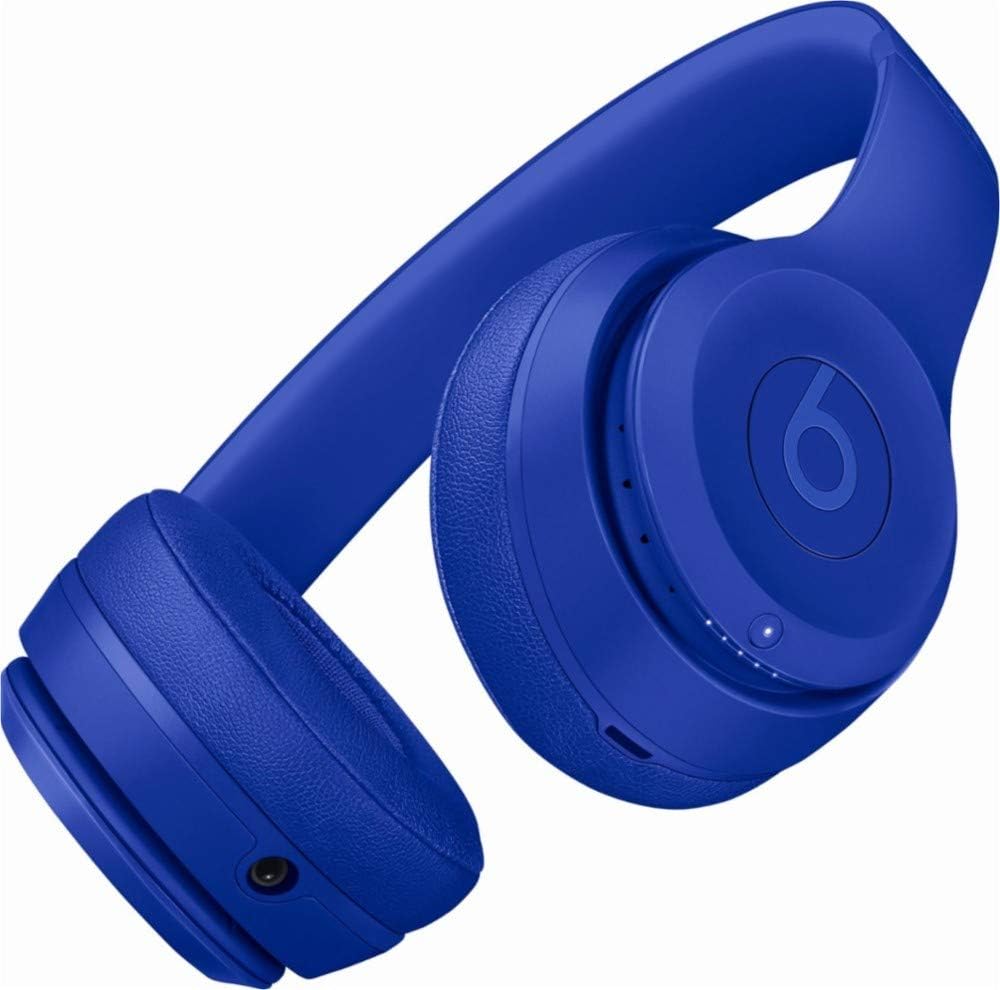 Beats Solo3 Wireless On-Ear Headphones - Neighborhood Collection - Break Blue (Renewed)