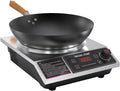 leconchef Induction Cooker with Wok 1800W Professional Electric Induction Burner with 11-Level Setting for Cooking,24-hour Timer and Preset,Keep warm,14' Carbon Steel Wok Included