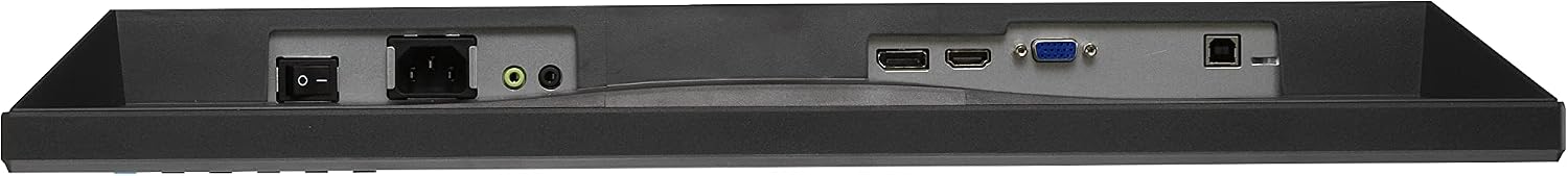 ASUS BE24EQK 24' Business Monitor with 1080P Full HD IPS, Eye Care, DisplayPort HDMI, Frameless, Built-in Adjustable 2MP Webcam, Mic Array, Stereo Speaker, Video Conference,Black