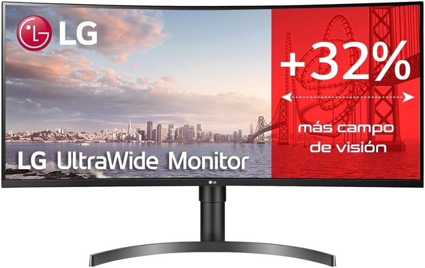 35'' Curved UltraWide QHD HDR Monitor with FreeSync™