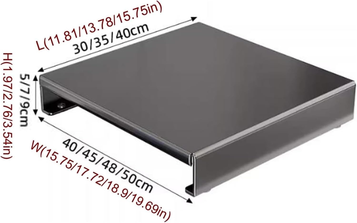 Gas Stove Cover Board, Top Covers for Burners,Noodle for Electric Induction Cooktop,Glass Protector(L40xW50xH9cm/15.7x19.7x3.5in)