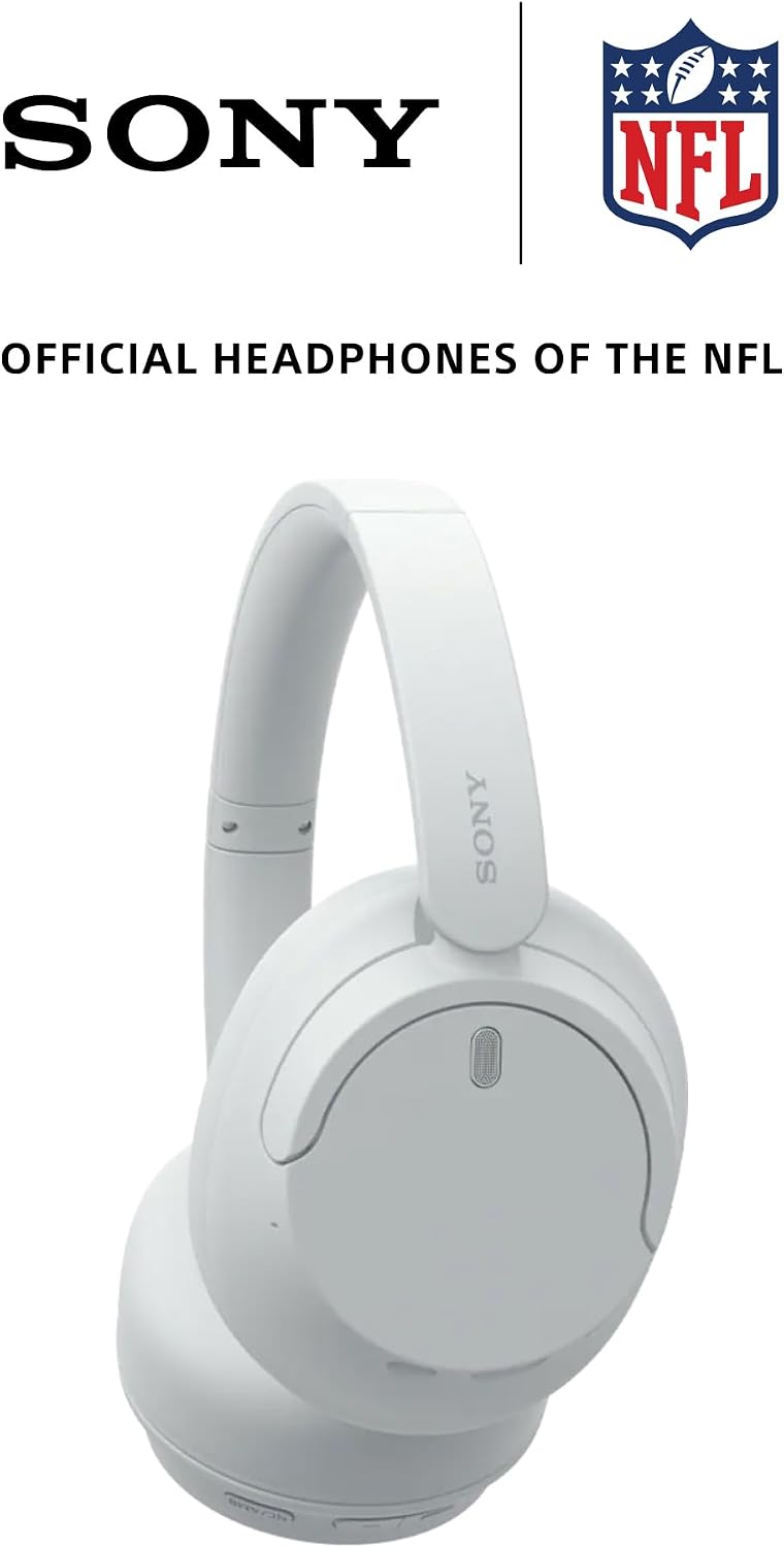 Sony WH-CH720N Noise Canceling Wireless Headphones Bluetooth Over The Ear Headset with Microphone and Alexa Built-in, White New