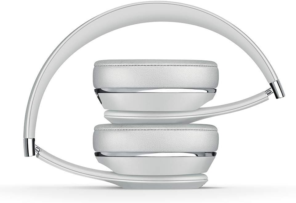 Beats Solo3 Wireless Headphones - Satin Silver(Latest Model) - MX452LL/A (Renewed)
